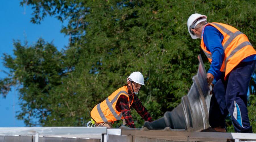Professional metal roof installation in Cullom, IL